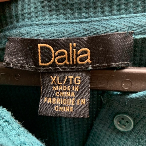 Ladies XL Dalia Waffle Long Sleeve - Picture 3 of 3